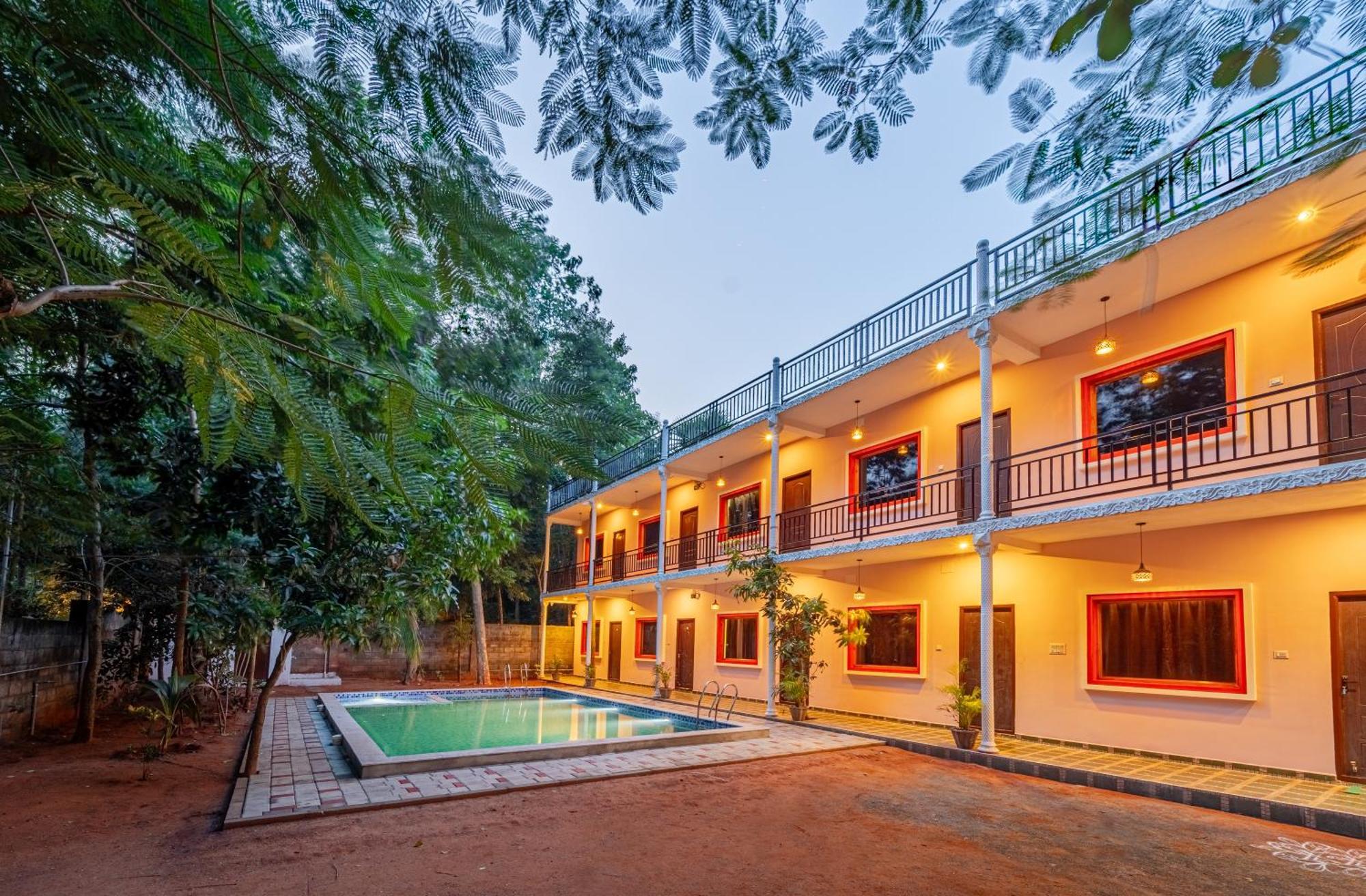 Hotel De Jardin Pondicherry With Swimming Pool المظهر الخارجي الصورة